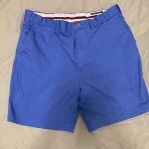 Men's Blue Polo Shorts